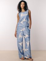 ⁦LADY D TOP | תכלת⁩ – תמונה ⁦3⁩