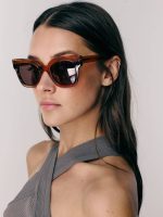 WORLD SUNGLASSES | חום בהיר