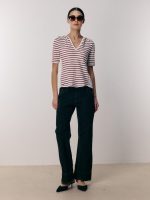 ⁦HOODIE SHORT TSHIRT | בורדו⁩ – תמונה ⁦2⁩