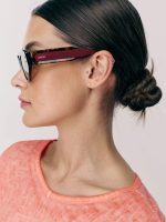 ⁦MUTE SUNGLASSES | חום⁩ – תמונה ⁦3⁩