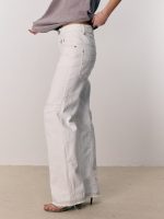 ⁦CARGO JEANS | שמנת⁩ – תמונה ⁦4⁩