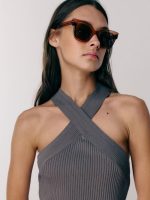 ⁦WORLD SUNGLASSES | חום בהיר⁩ – תמונה ⁦4⁩