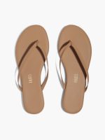 ⁦TKEES LILY FLIP-FLOPS | בז'⁩ – תמונה ⁦2⁩