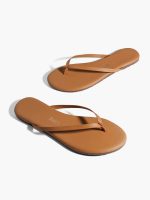 ⁦TKEES LILY FLIP-FLOPS | חום בהיר⁩ – תמונה ⁦2⁩