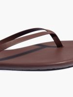 ⁦TKEES LILY FLIP-FLOPS | חום⁩ – תמונה ⁦4⁩