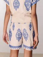 ⁦JAFFA SHORTS | כחול מחולק⁩ – תמונה ⁦6⁩