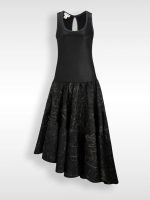 ⁦CARMEN DRESS | שחור מחולק⁩ – תמונה ⁦9⁩