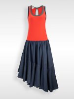 ⁦CARMEN DRESS | ג׳ינס מחולק⁩ – תמונה ⁦6⁩