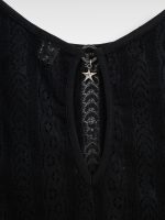 ⁦LADY D TOP | שחור תחרה⁩ – תמונה ⁦4⁩