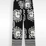 BORDER BREEZE PANTS | שחור לבן