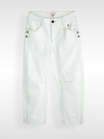 ⁦NOA'S BARREL JEANS | לבן⁩ – תמונה ⁦2⁩