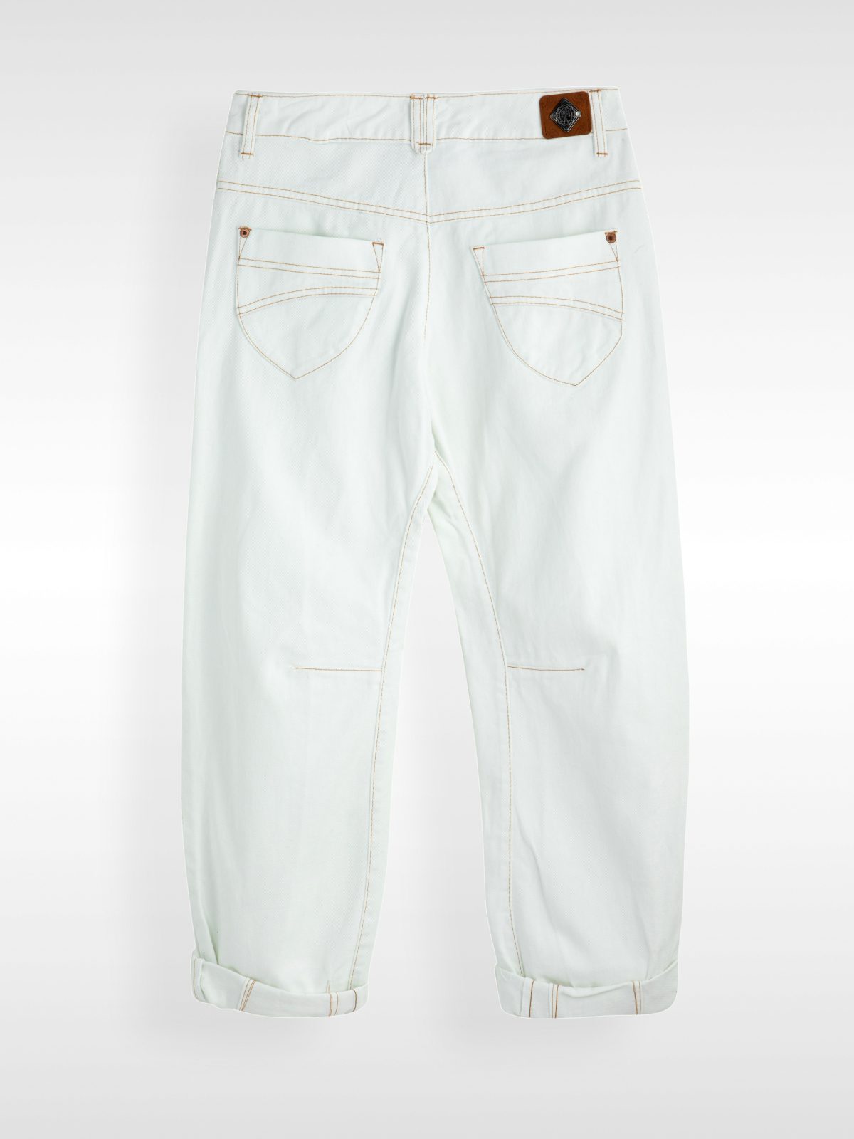 ⁦NOA'S BARREL JEANS | לבן⁩ – תמונה ⁦11⁩