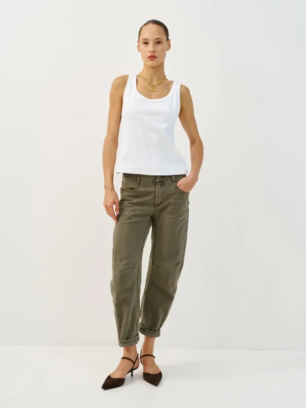NOA'S BARREL JEANS | זית