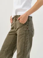 ⁦NOA'S BARREL JEANS | זית⁩ – תמונה ⁦6⁩