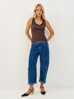 NOA'S BARREL JEANS | ג׳ינס
