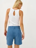 ⁦SABBA NIKI TOP | לבן⁩ – תמונה ⁦5⁩