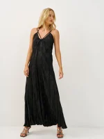 ⁦VIVI DRESS | שחור⁩ – תמונה ⁦3⁩