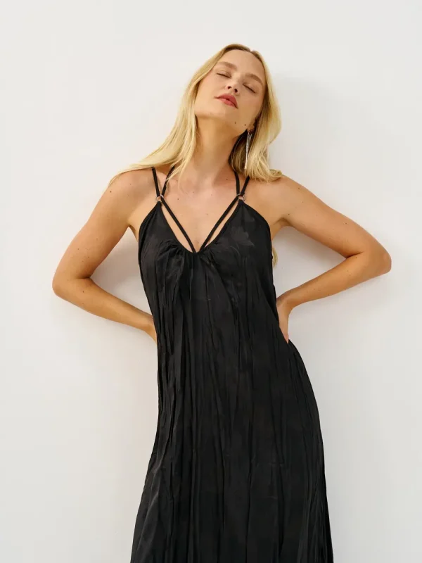 VIVI DRESS | שחור
