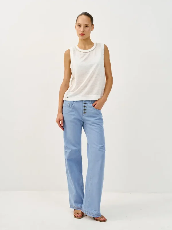 BOYFRIEND JEANS | תכלת