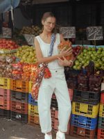 ⁦NOA'S BARREL JEANS | לבן⁩ – תמונה ⁦12⁩