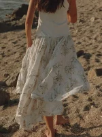 ⁦CARMEN DRESS | שמנת⁩ – תמונה ⁦5⁩