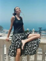 ⁦CARMEN DRESS | שחור⁩ – תמונה ⁦3⁩