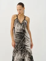 ⁦VIVI DRESS | נייבי מחולק⁩ – תמונה ⁦5⁩