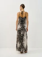 ⁦VIVI DRESS | נייבי מחולק⁩ – תמונה ⁦6⁩