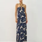 RESORT DRESS | כחול מחולק