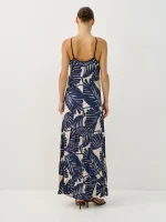 ⁦RESORT DRESS | כחול מחולק⁩ – תמונה ⁦5⁩