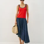 CARMEN DRESS | ג׳ינס מחולק