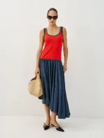 CARMEN DRESS | ג׳ינס מחולק