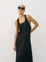 ⁦DOUBLE DRESS | שחור⁩ – תמונה ⁦10⁩