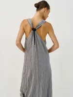 ⁦DOUBLE DRESS | שחור⁩ – תמונה ⁦5⁩