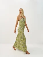 ⁦RESORT DRESS | ירוק⁩ – תמונה ⁦2⁩