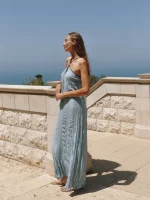 ⁦RESORT DRESS | תכלת⁩ – תמונה ⁦3⁩