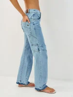 CARGO JEANS | ג׳ינס בהיר