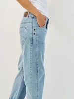 ⁦NOA'S BARREL JEANS | ג׳ינס בהיר⁩ – תמונה ⁦9⁩
