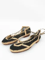 ⁦SISAL SANDALS | שחור⁩ – תמונה ⁦2⁩