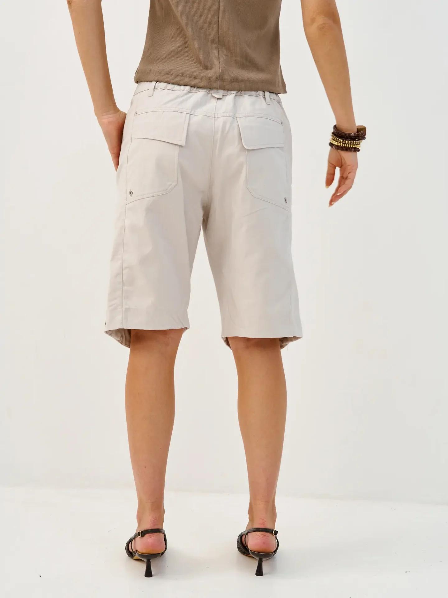 1507 Untitled Capture9956 BERMUDA COOL PANTS | אבן – תמונה 6