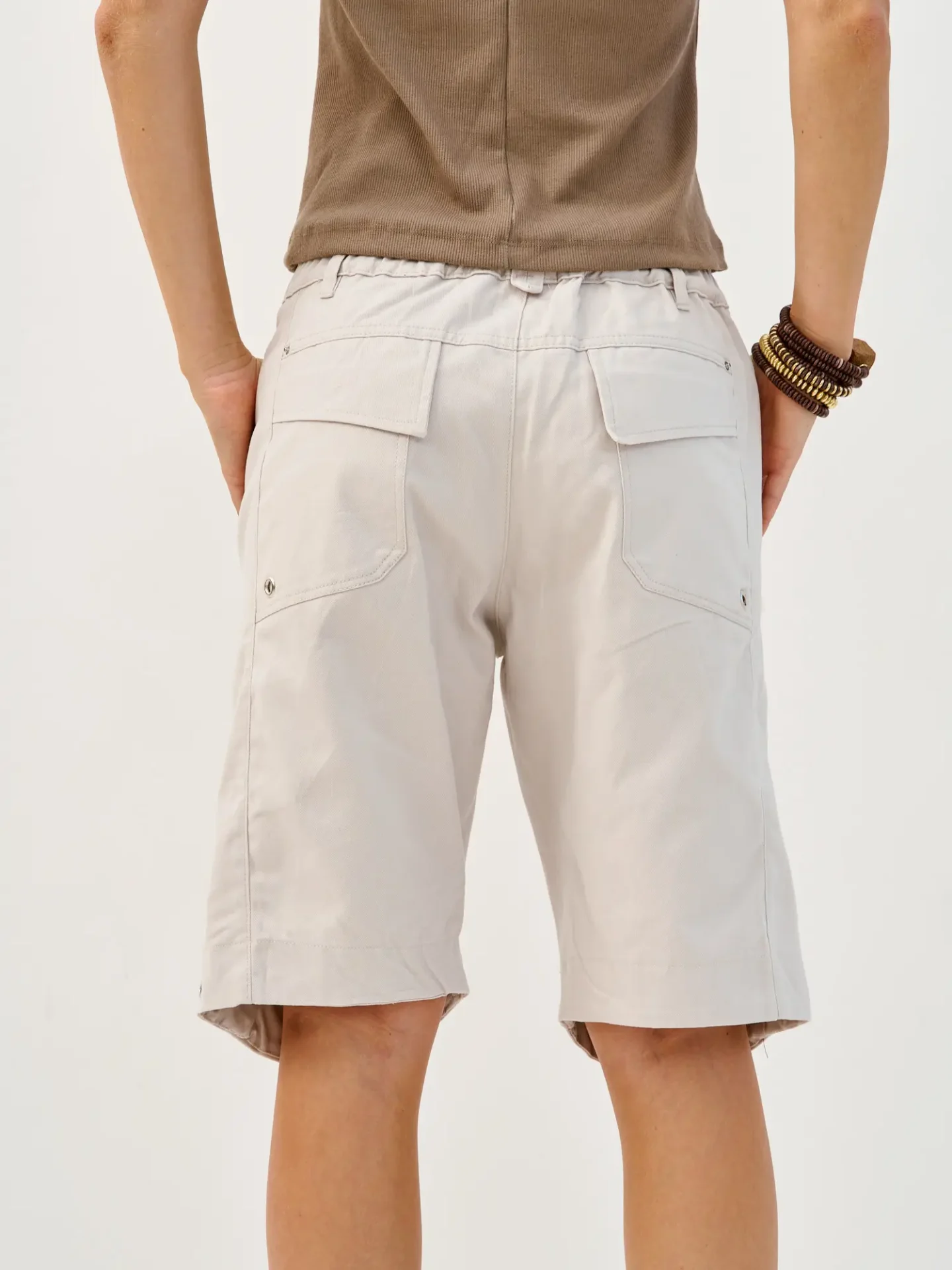 1509 Untitled Capture9958 BERMUDA COOL PANTS | אבן – תמונה 7