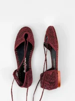 SISAL SANDALS | בורדו