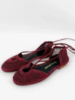 ⁦SISAL SANDALS | בורדו⁩ – תמונה ⁦2⁩