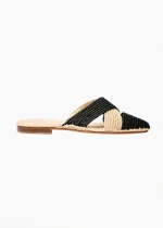 ⁦SISAL MULE | שחור-טבעי⁩ – תמונה ⁦2⁩