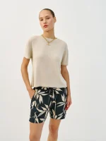 ⁦WINDY SHORTS | שחור משולב⁩ – תמונה ⁦3⁩