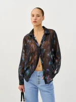 ⁦AIR SHIRT | שחור⁩ – תמונה ⁦2⁩