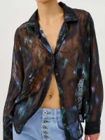 ⁦AIR SHIRT | שחור⁩ – תמונה ⁦8⁩