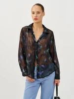 ⁦AIR SHIRT | שחור⁩ – תמונה ⁦6⁩