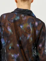 ⁦AIR SHIRT | שחור⁩ – תמונה ⁦9⁩