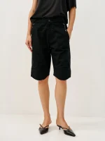 ⁦BERMUDA COOL PANTS | שחור⁩ – תמונה ⁦2⁩